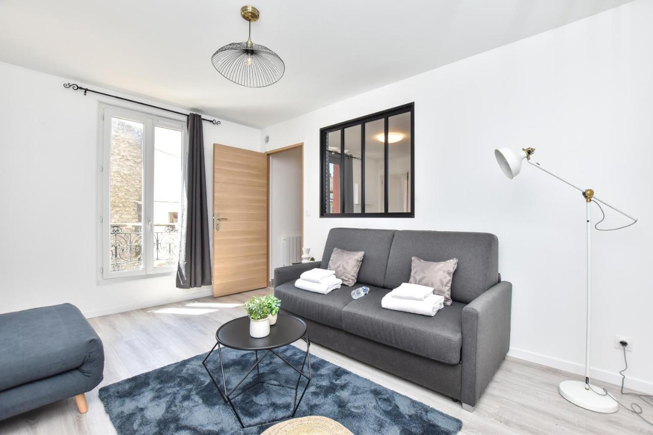 Authentic Apartment - 1Br-4P - La Villette Paris Dış mekan fotoğraf