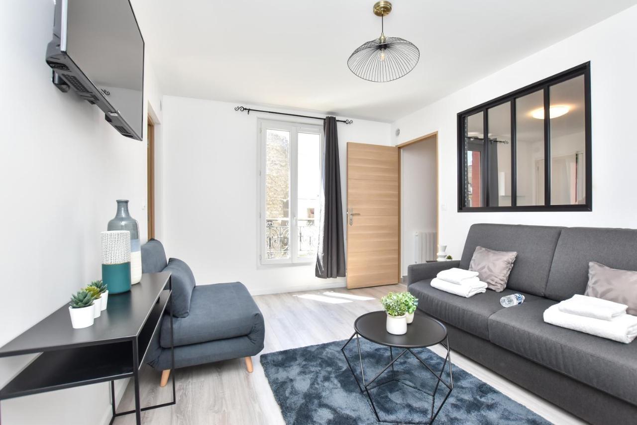 Authentic Apartment - 1Br-4P - La Villette Paris Dış mekan fotoğraf